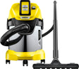 Kärcher wd 3 premium alleszuiger - rvs reservoir - 36v - incl. accu en lader