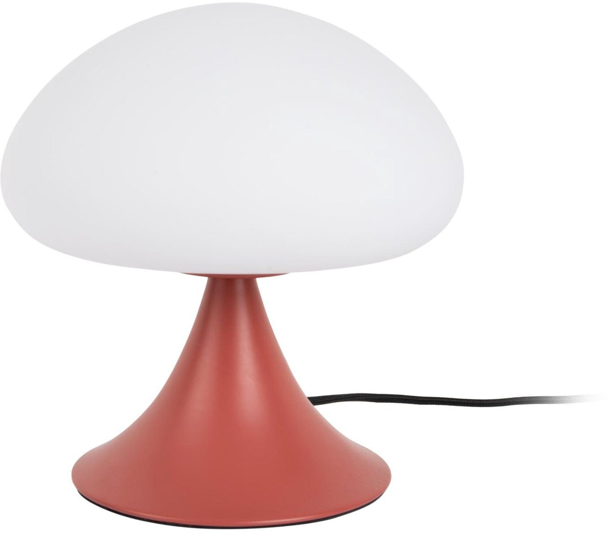 Leitmotiv tafellamp hongo - rode oker - ø20cm - scandinavisch