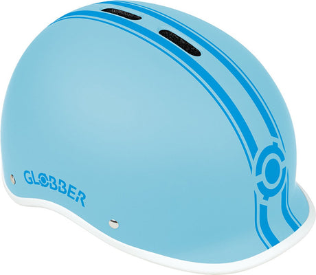 Globber helm - helm urban xs pastel blue - blauw - led verlichting - abs helm - verstelbaar - xs 47-51 cm xs