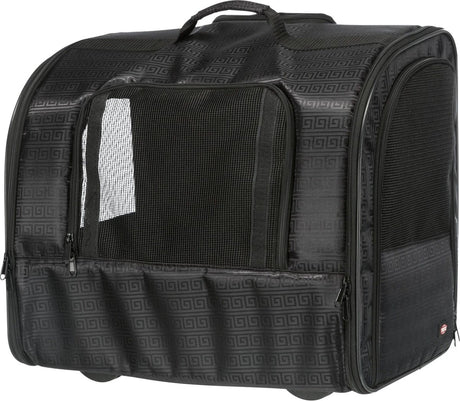 Trixie - reismand - trolley - elegance - zwart - 45x31x41 cm