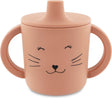 Trixie tuitbeker - mrs. cat - drinkbeker voor baby - antilek beker - voor baby's vanaf 4 maanden - van siliconen - geschikt voor de vaatwasser