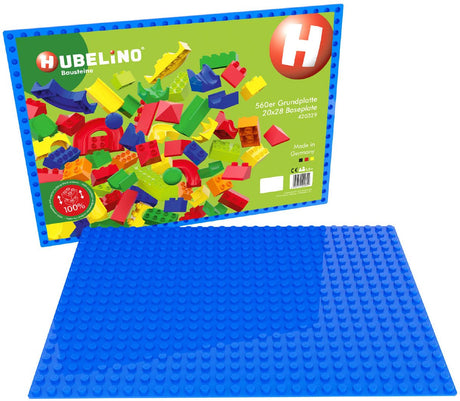 Hubelino grondplaat blauw, 560 noppen