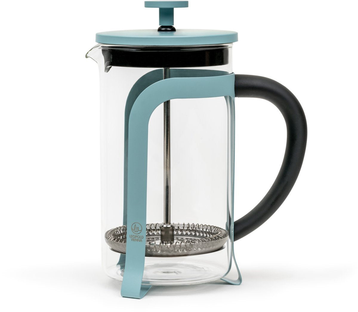 Leopold vienna - cafetiere shiny 600ml (5 kopjes) mint
