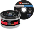 Einhell 711526 doorslijpschijfset 115 mm 50 stuk(s) metaal, rvs, staal, blik