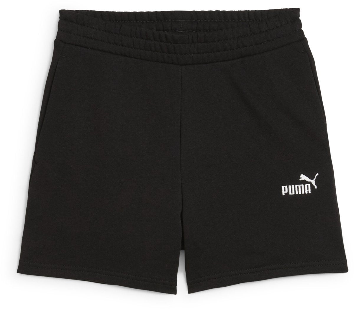 Puma ess small no. 1 logo 5'' high-waist shorts tr dames broek - black