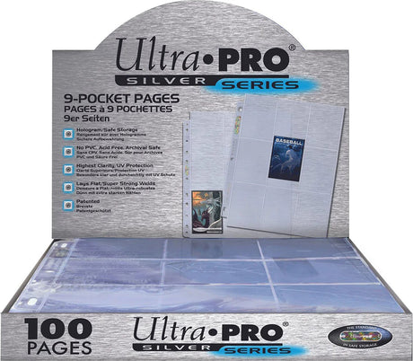 Ultrapro hologram pages silver 9pocket (100)