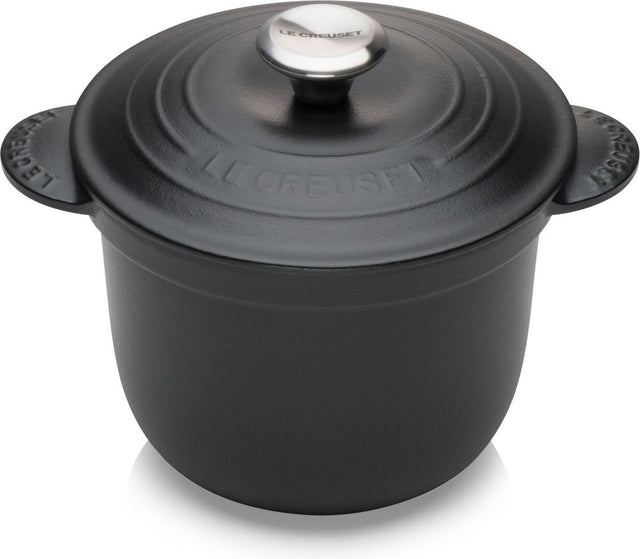 Le creuset rijstkoker cocotte every - tradition - mat zwart - ø 18 cm 2 liter
