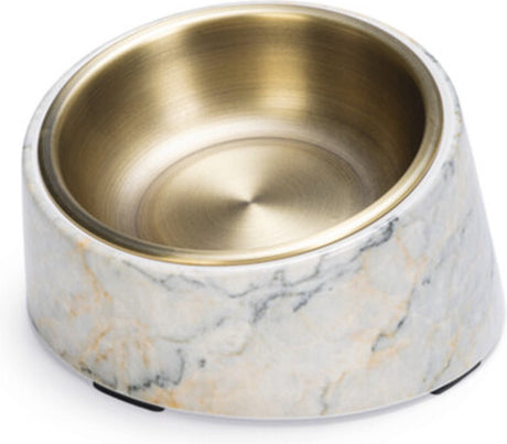 Designed by lotte melamine eetbak vita - voerbak kat - eetbak of drinkbak - beige 160 ml