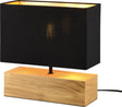 Rl live your light reality woody - tafellamp - bruin;zwart