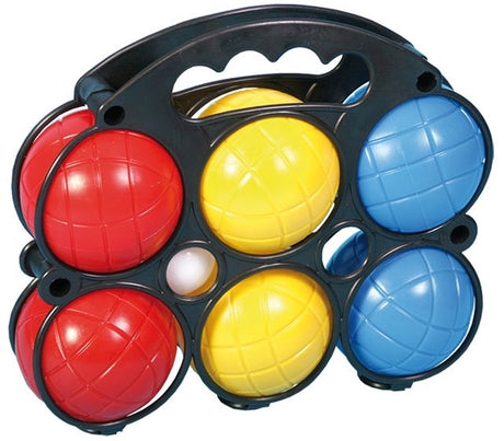 Eddy toys jeu de boules set kunststof 7-delig