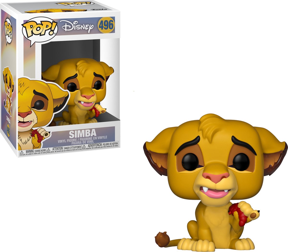 Funko pop! lion king n° 496 simba - verzamelfiguur