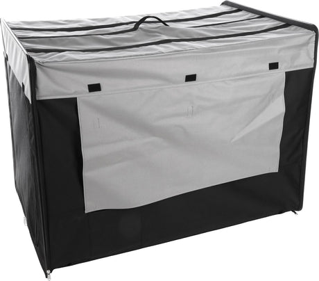 Flamingo smart top plus - transportkooi honden - transportkooi smart top plus zwart grijs 109cm - 1st - 113520 - 1st l