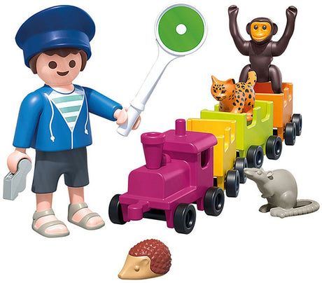 Playmobil animals friends kleine locomotieftocht - 71951