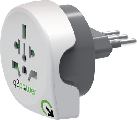 Q2 power 1.100180 reisstekker welt nach italien