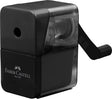 Faber-castell puntenslijper - tafelmodel - zwart - fc-180984