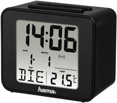 Hama wekker- cube - draadloos- zwart