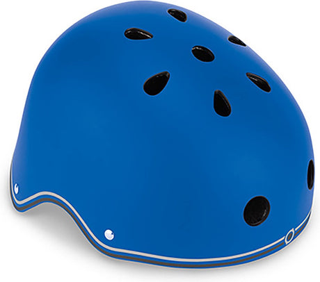 Globber helm - helm primo xs s navy blue - blauw- led verlichting - abs helm met eps schuim - verstelbaar - xs-s 48-53cm xs s