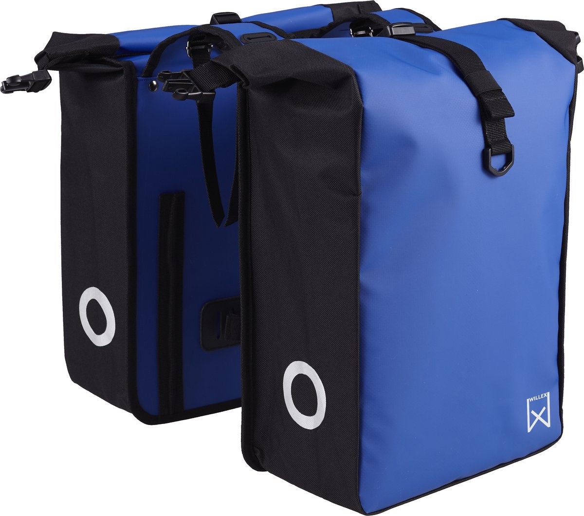 Willex - dubbele tas - kompact - 32 liter - zwart blauw