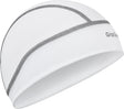 Gripgrab - upf 50+ lightweight zomer fiets helmmuts uv bescherming fietsmuts skull cap - wit - unisex - maat one size