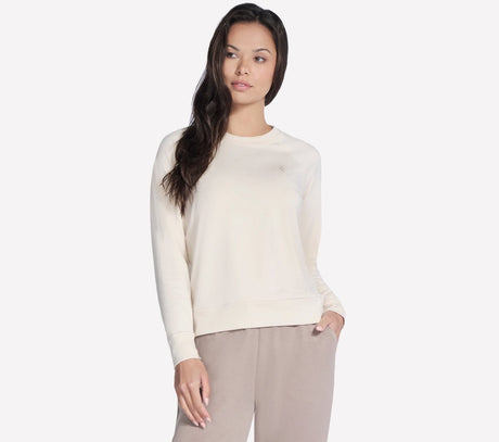 Skechers skech-dream crew dames trui - ecru