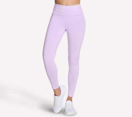 Skechers gowalk hw legging ii dames legging - lichtpaars