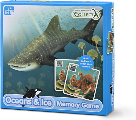 Collecta geheugenspel - oceanen - educatief - geheugenspel