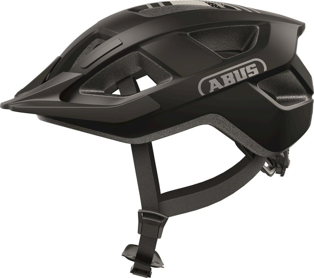 Abus fietshelm aduro 3.0 race black l - 58-62 cm - zwart - geschikt voor gebruik op elektrische fietsen - stadsfietsen - 320 g l