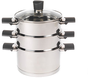 Russell hobbs excellence 3-laags stoomboot - 18 cm, inductie