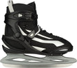 Nijdam ijshockeyschaats - power play - semi-softboot - maat 42 - zwart