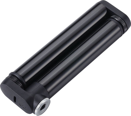 Bbb cycling doubleshot mini fietspomp - hoge druk: 8 bar - 116 psi - push on pompkop voor presta ventielen - compacte handpomp racefiets - 12cm - bmp-102