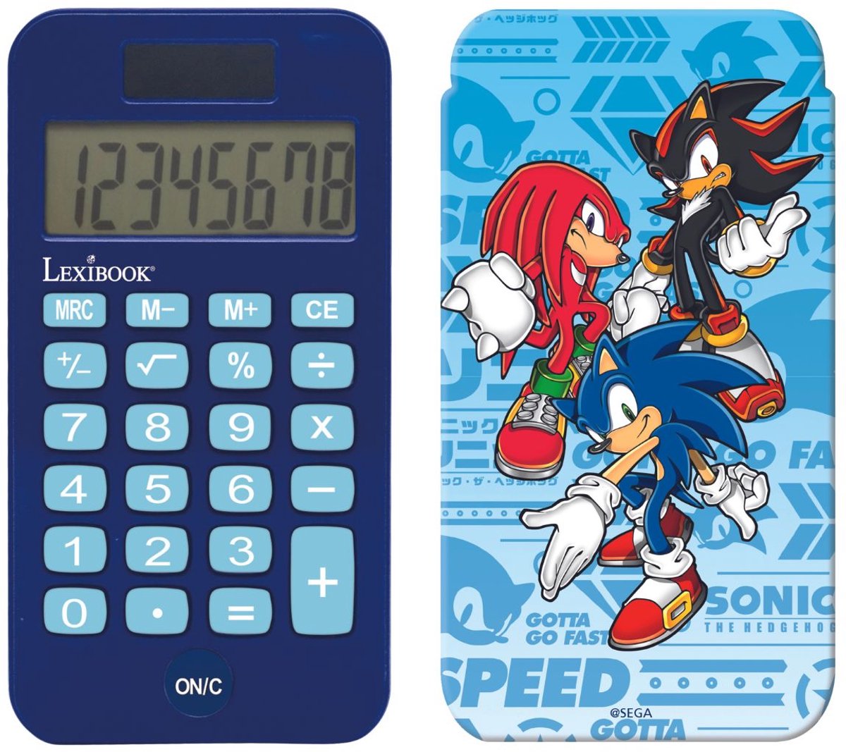 Lexibook sonic zakrekenmachine