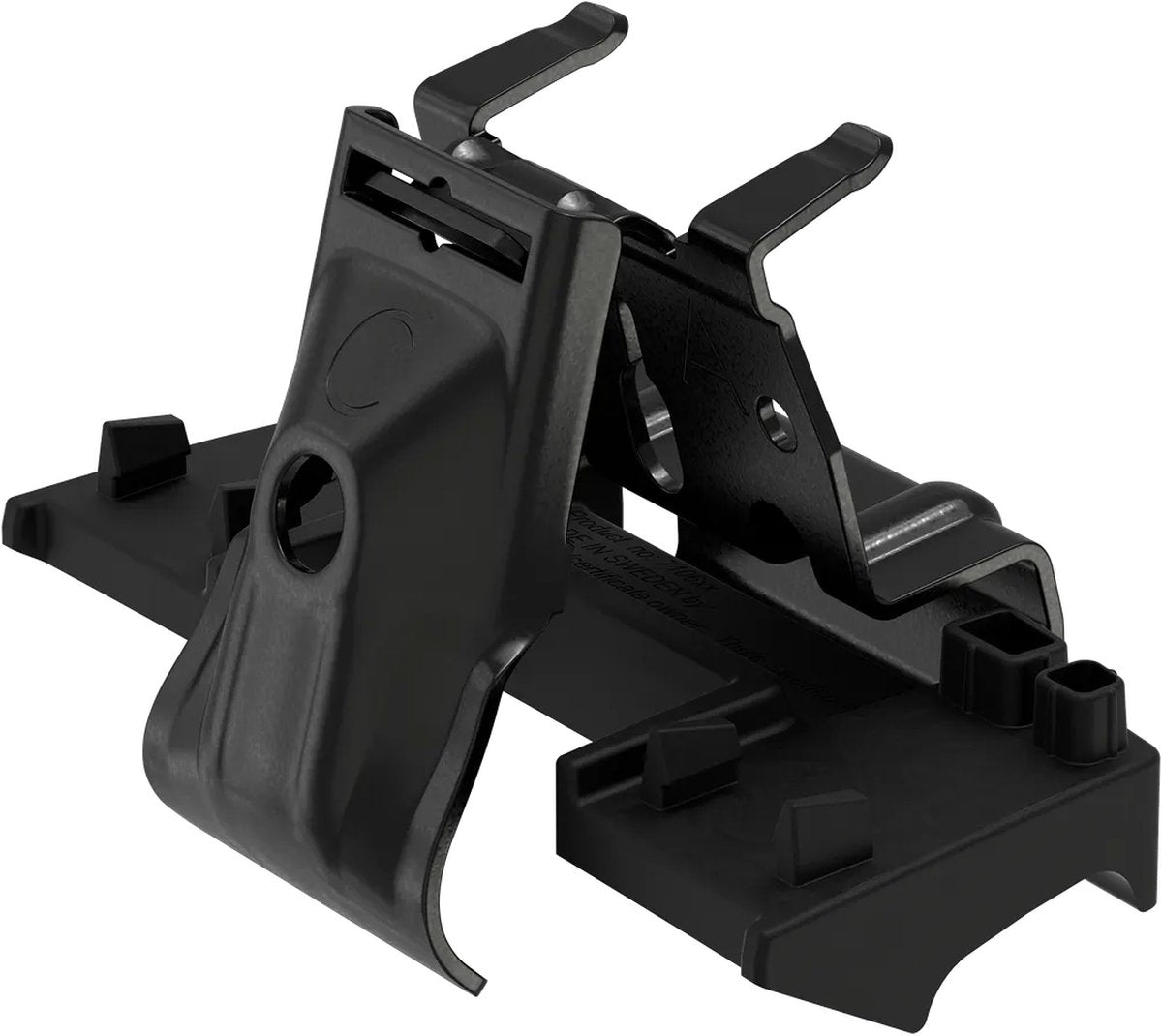 Thule kit 186082 flush rail 4-pack montagekit voor dakdragersysteem zwart