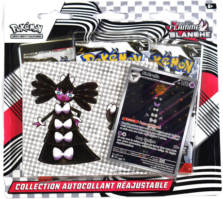 Asmodee pokémon: tech sticker 3-pack flamme blanche, kaartspel, verzamelen, 6 jaar, 10 min, 10 min