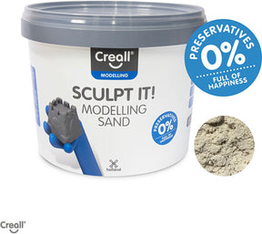 Creall sculpt it! - modelling sand - 5000ml 3500g - kinetisch zand