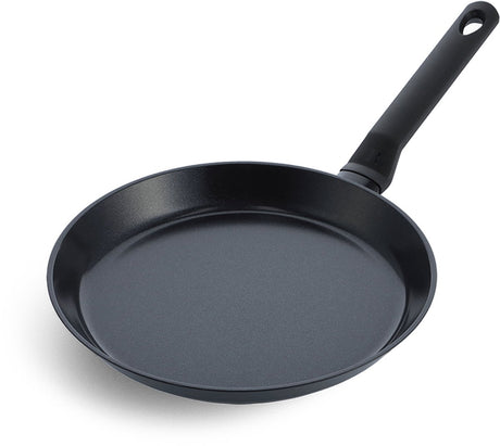 Bk easy induction pannenkoekenpan 28cm - pfas-vrije antikleeflaag - koekenpan inductie - keramische koekenpan - ovenbestendig tot 160°c - koudgrepen - graniet zwart