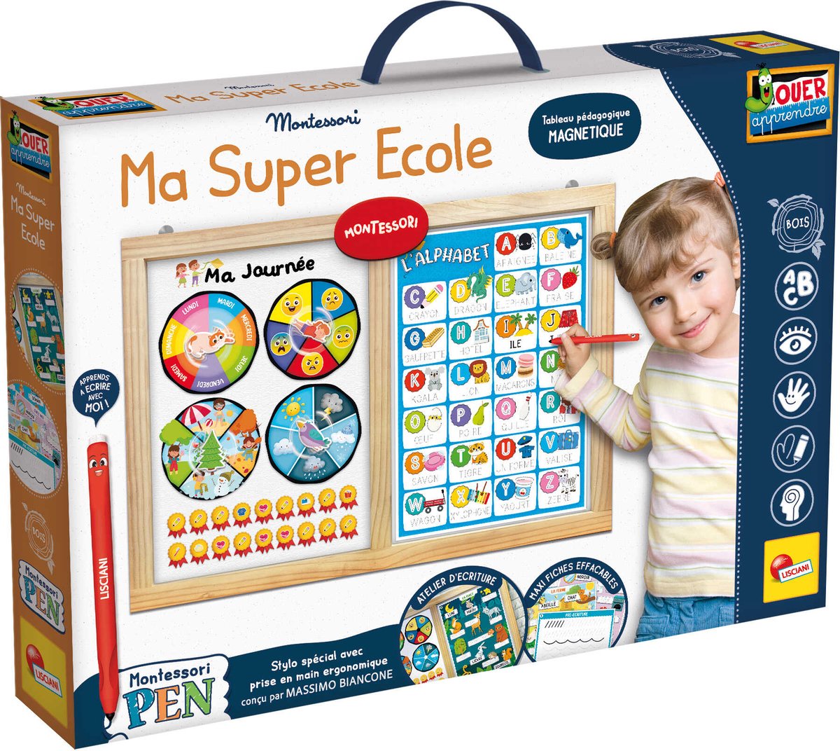 Lisciani - montessori - pen super école - fr