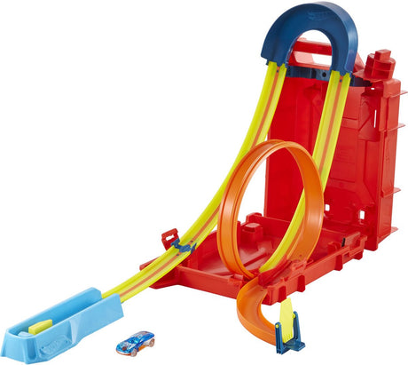 Hot wheels track builder - unlimited brandstoftank stuntpakket