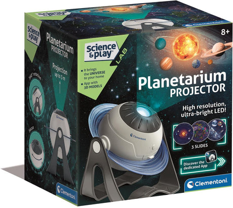 Clementoni wetenschap spel - planetarium projector - stem speelgoed - planeten en sterren bewonderen - vanaf 8 jaar