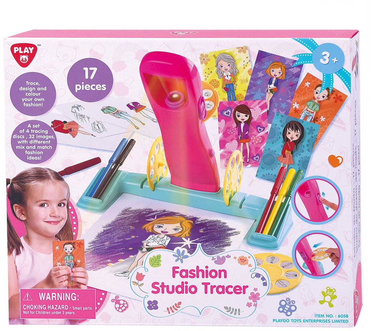 Playgo fashion projector, 17dlg.