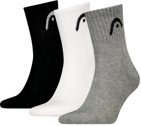 Head - unisex - alle sporten sportsokken - training - 3 pack - maat 43-46