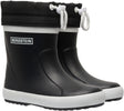 Bergstein classic thermo unisex junior regenlaarzen - black 35