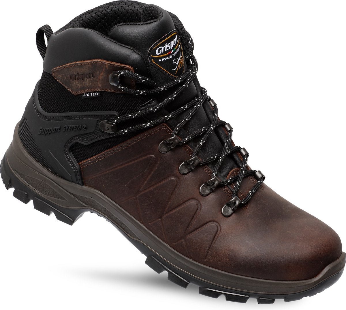 Grisport ranger mid unisex wandelschoenen - brown