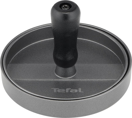 Tefal burgerpers - hamburgerpers - donkergrijs - geschikt voor perfecte hamburgers - anti-aanbaklaag