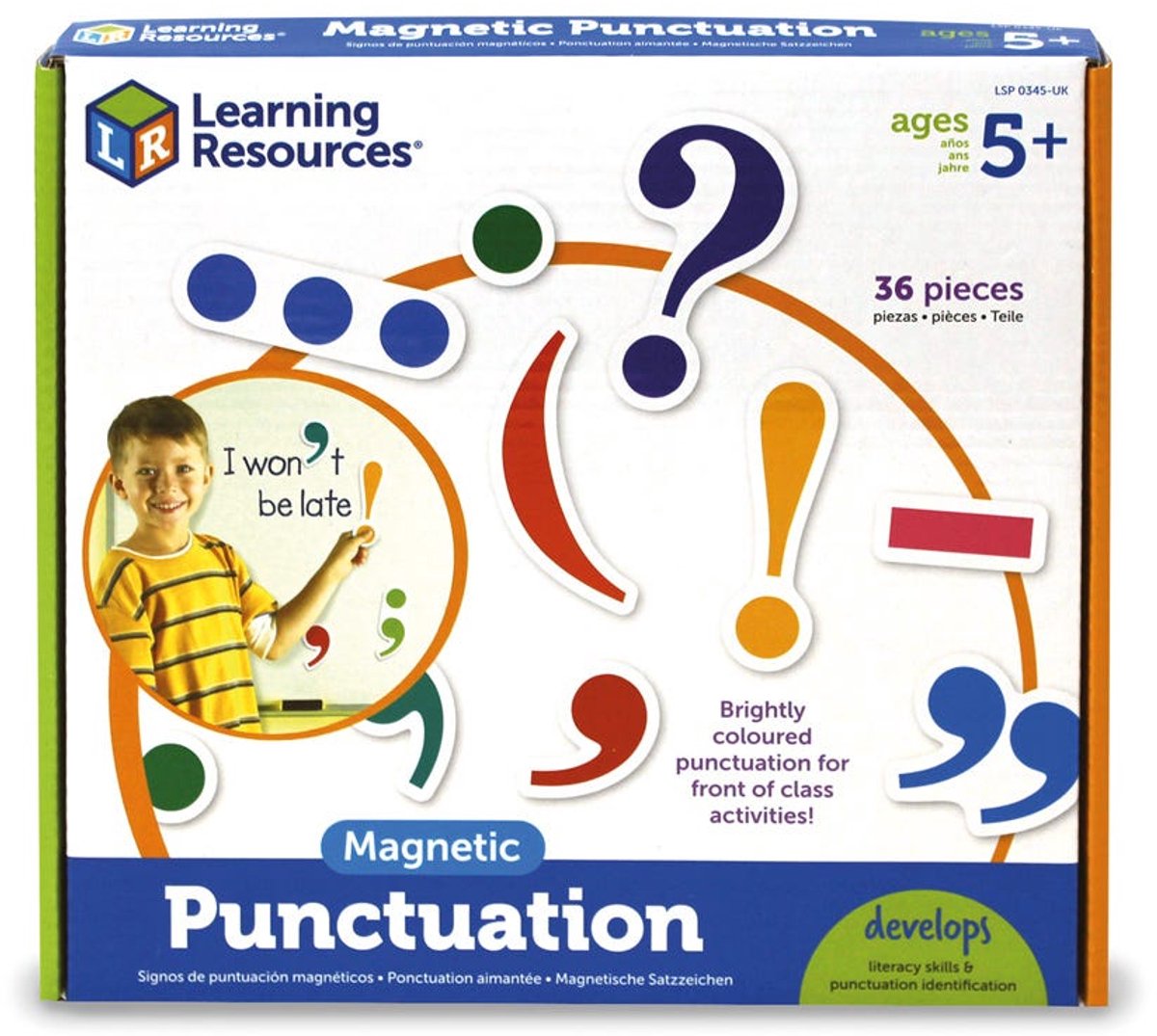 Learning resources magnetische leestekens interpunctie (36 st.) - 6+