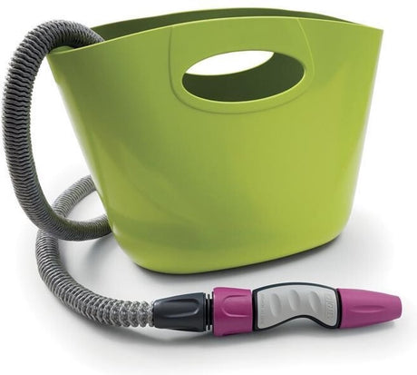 G.f. gf aquapop 15 m uitrekbare slang in tas lime