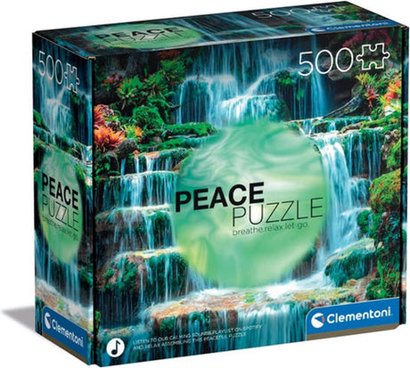 Clementoni - puzzel - 500 stukjes - peace puzzel - puzzel voor volwassenen