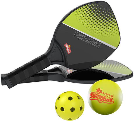 Swingball pickleball bat en ballen set