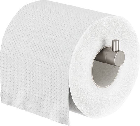 Tiger boston - reserverolhouder - wc rolhouder - toiletrolhouder - zonder boren - wandmontage - boren of lijmen - rvs geborsteld