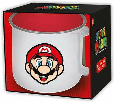 Stor nintendo super mario bros mok - beker 415ml - in geschenkdoos