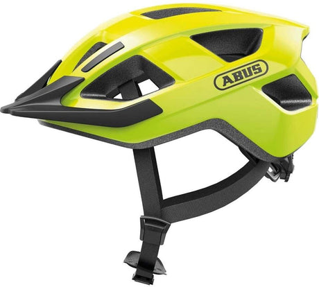 Abus fietshelm aduro 3.0 led signal yellow s - 51-55 cm - geel - geschikt voor gebruik op elektrische fietsen - stadsfietsen - 295 g s